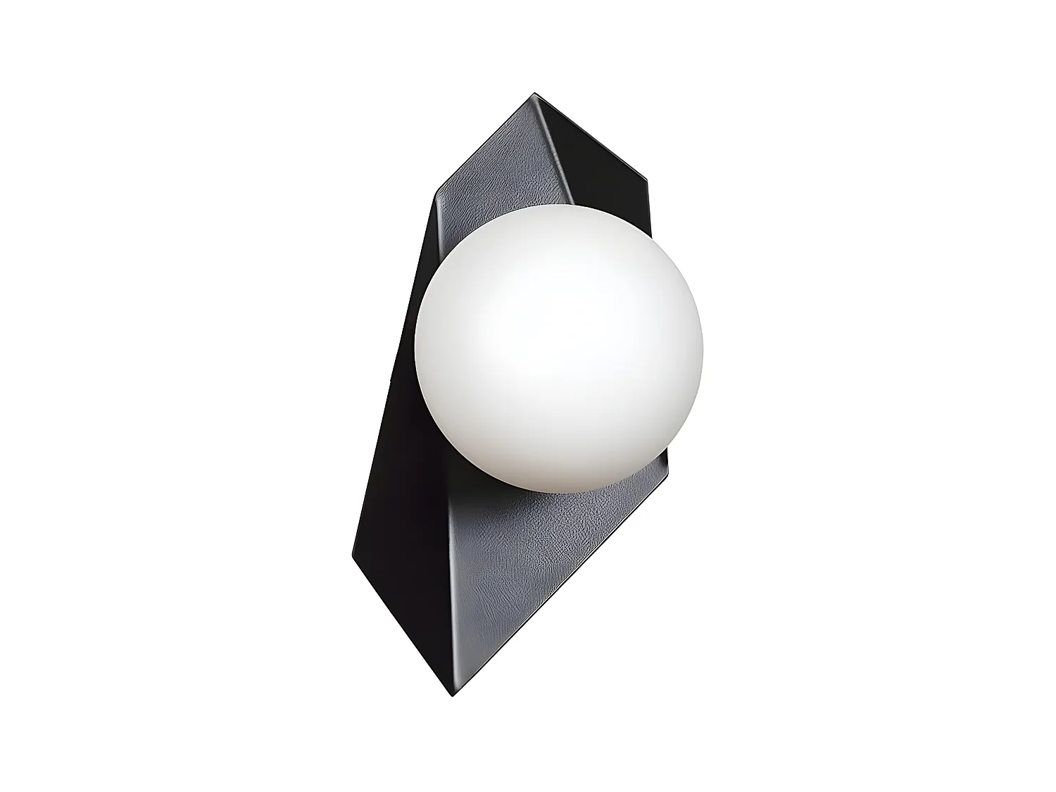 Applique Drifton, Noir, 20x30x16 cm, EPIKASA