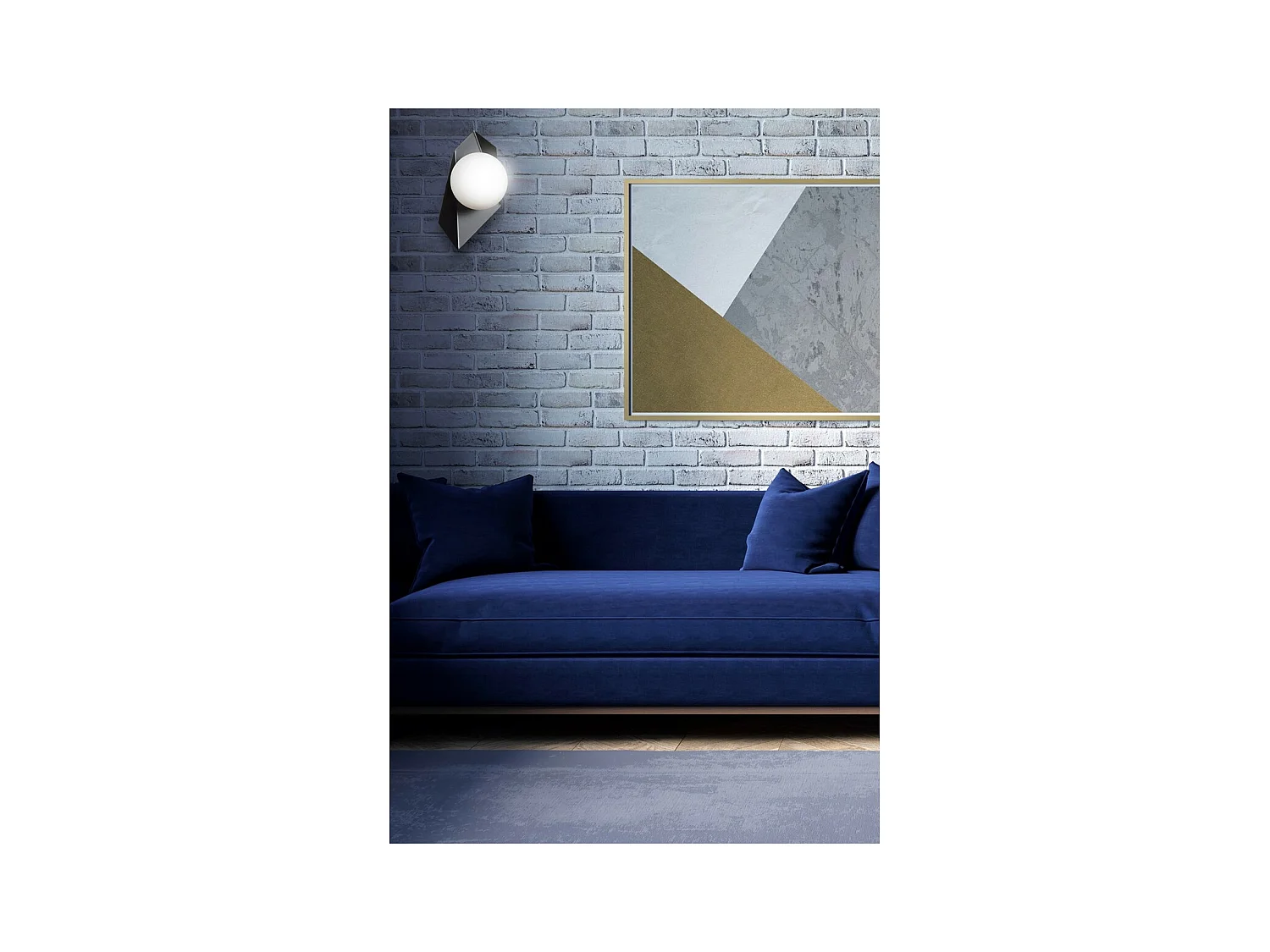 Wandlamp Drifton, Zwart, 20x30x16 cm, EPIKASA