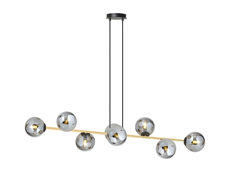 Suspension Gravity 3, Noir, 140x100x29 cm, Seven Design