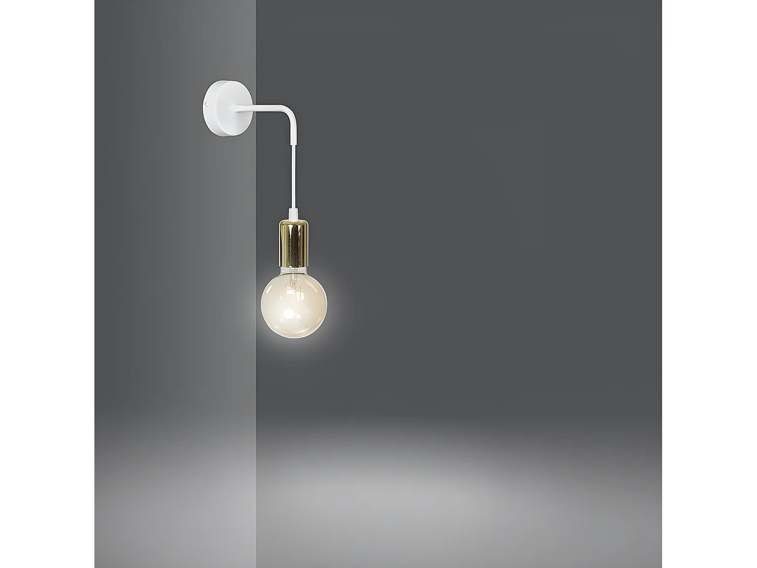 Lámpara de Pared Vesio, Blanco, 20x100x12 cm, EPIKASA