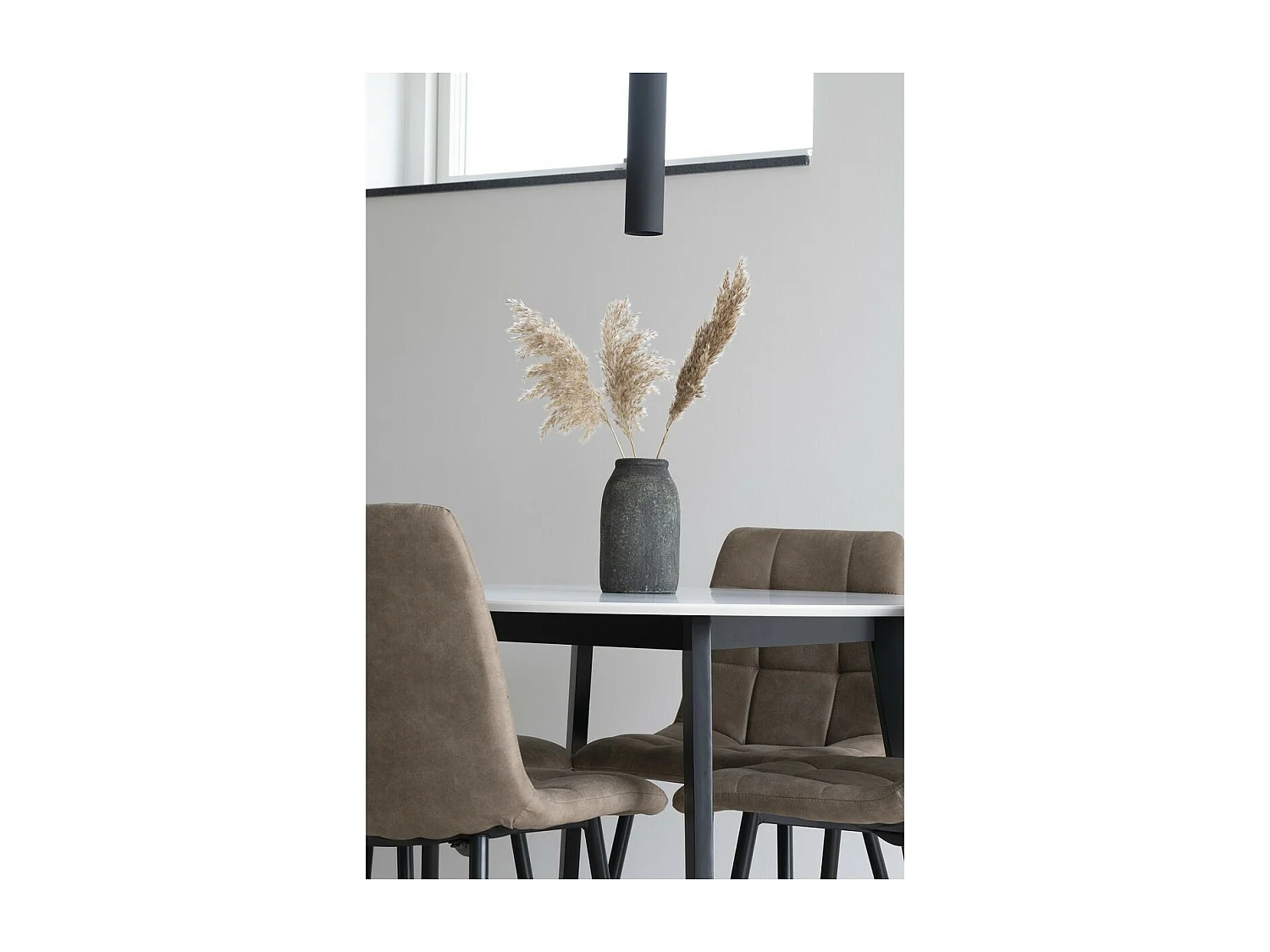 Suspension Paris, Noir, 6x6x28 cm, Seven Design