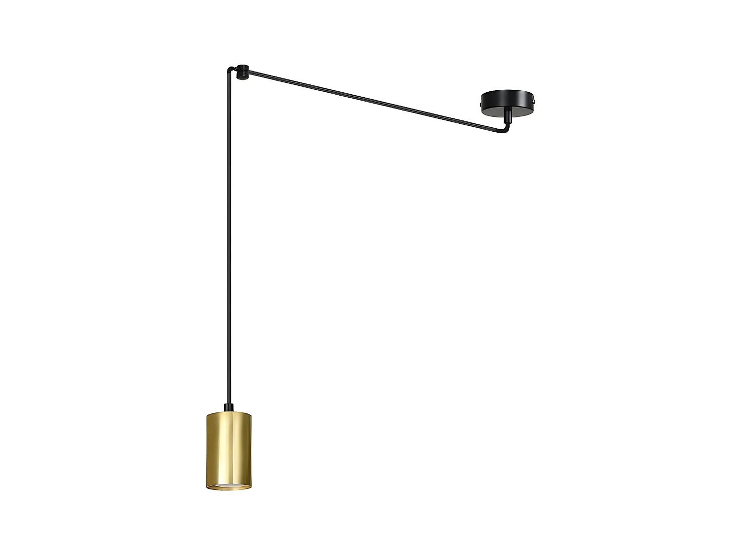 Hanglamp Traker, Zwart, 300x300x8 cm, EPIKASA
