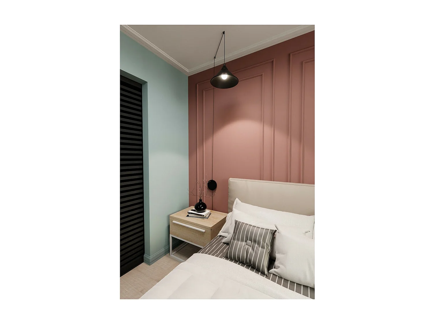 Candeeiro Suspenso Abramo, Preto, 400x400x60 cm, Seven Design