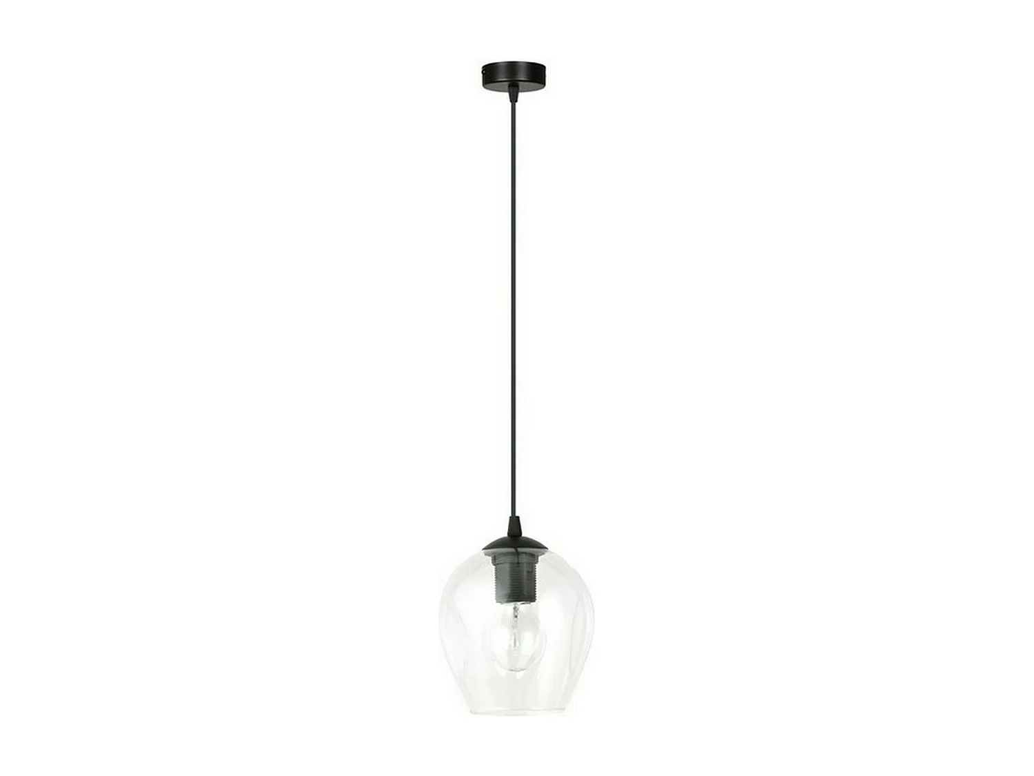 Suspension Istar, Noir, 14x100x14 cm, Seven Design