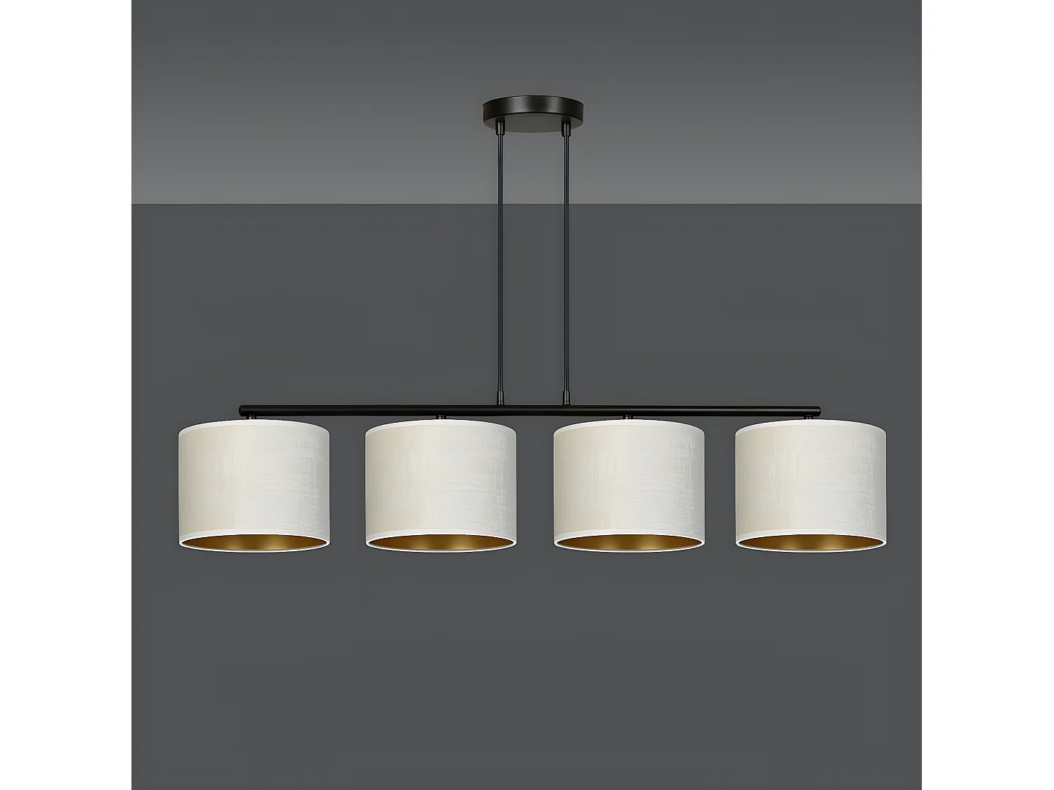 Suspension Hilde, Blanc, 97x100x18 cm, Seven Design