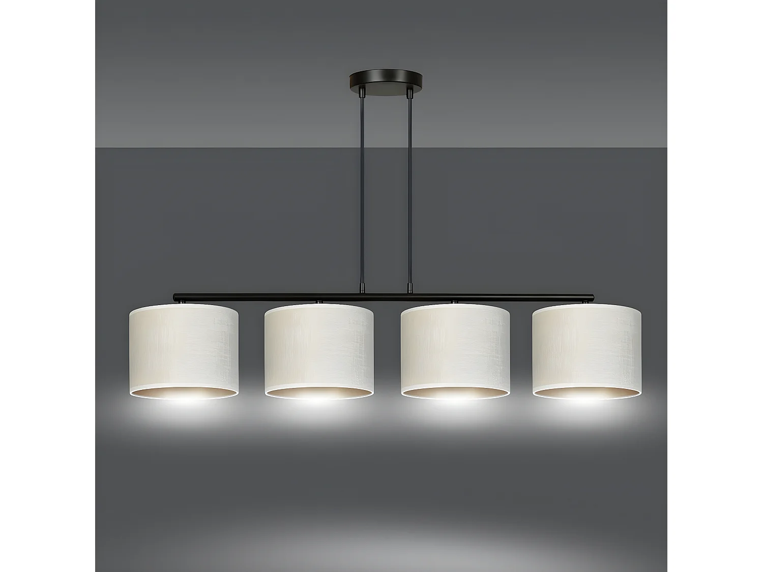 Suspension Hilde, Blanc, 97x100x18 cm, Seven Design