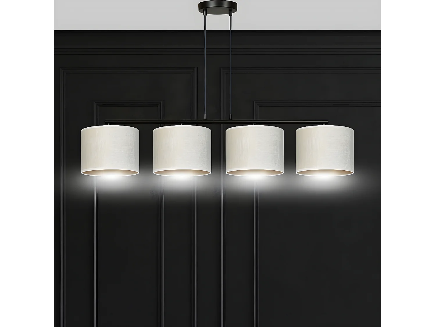 Suspension Hilde, Blanc, 97x100x18 cm, Seven Design