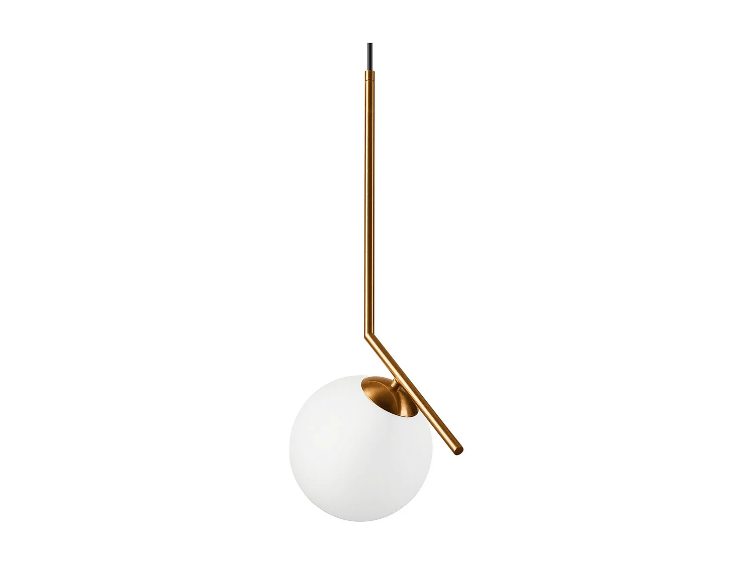 Hanglamp Amber, Messing, 30x30x130 cm, Seven Design