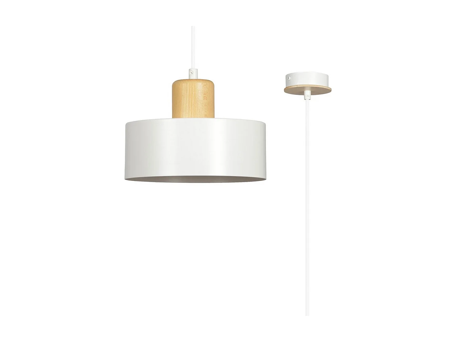 Suspension Torin, Blanc, 25x100x25 cm, Seven Design