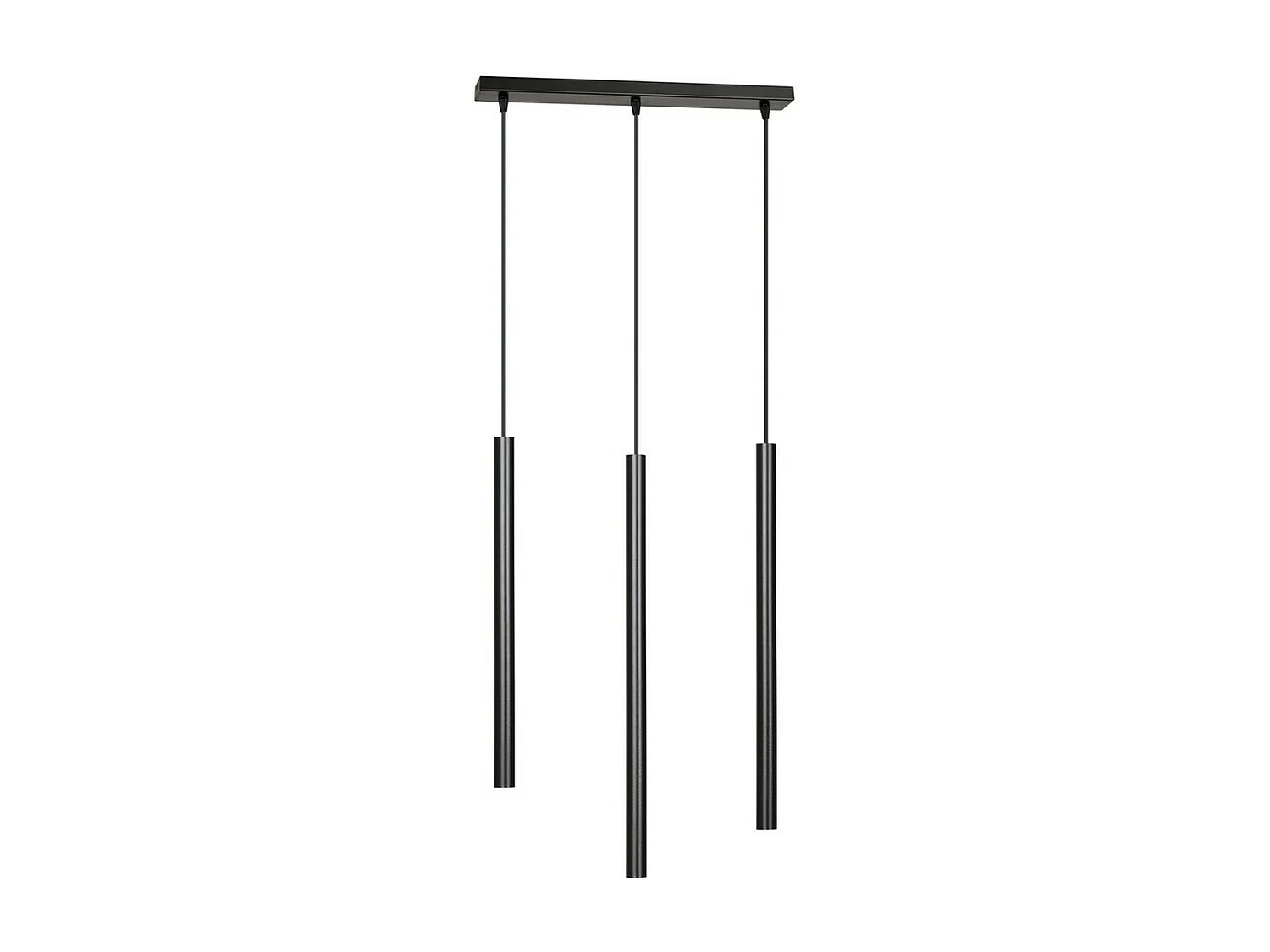 Lampa Wisząca Selter, Czarny, 45x120x6 cm, Seven Design