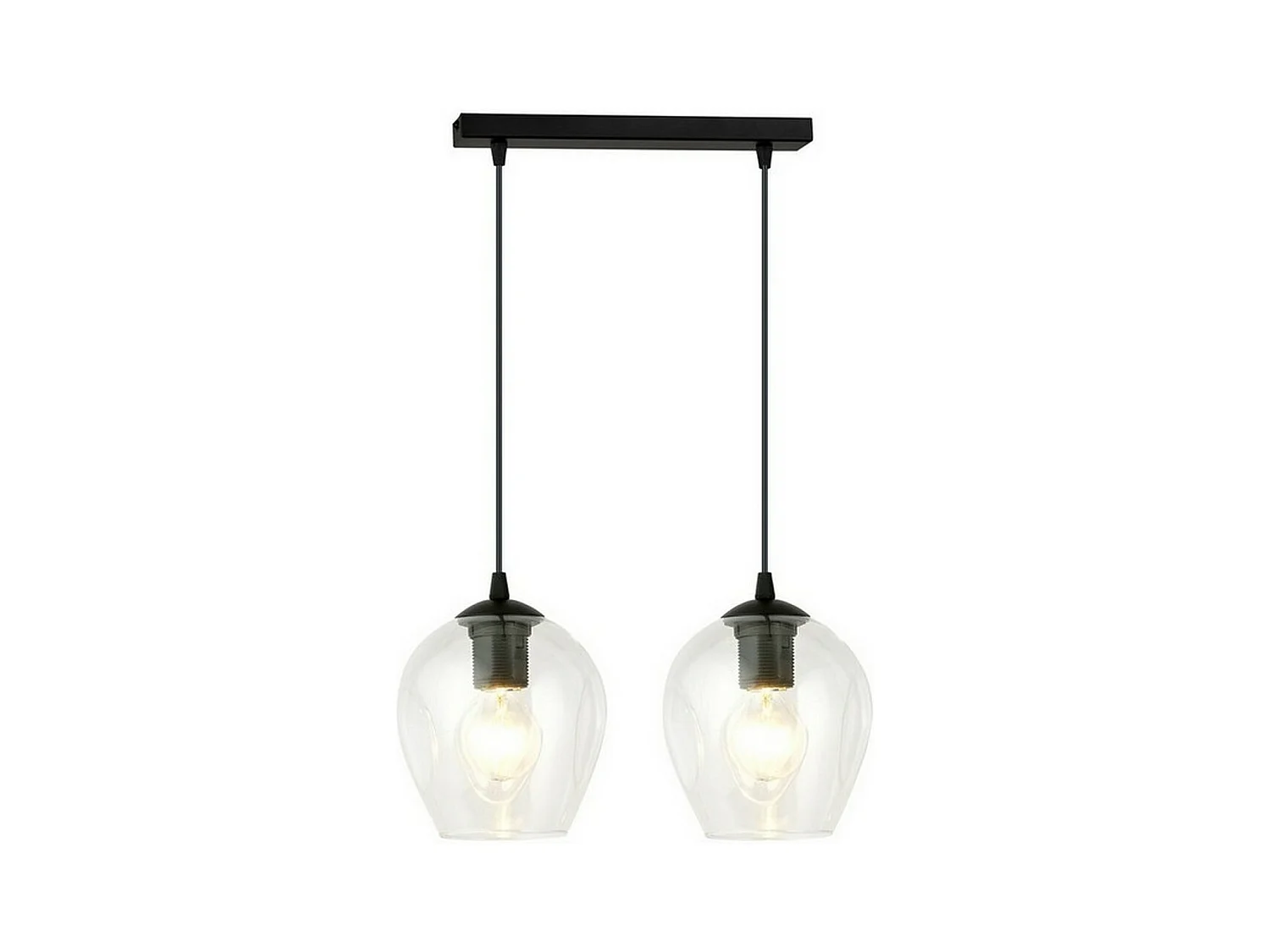 Lampada a Sospensione Istar, Nero, 40x100x14 cm, EPIKASA
