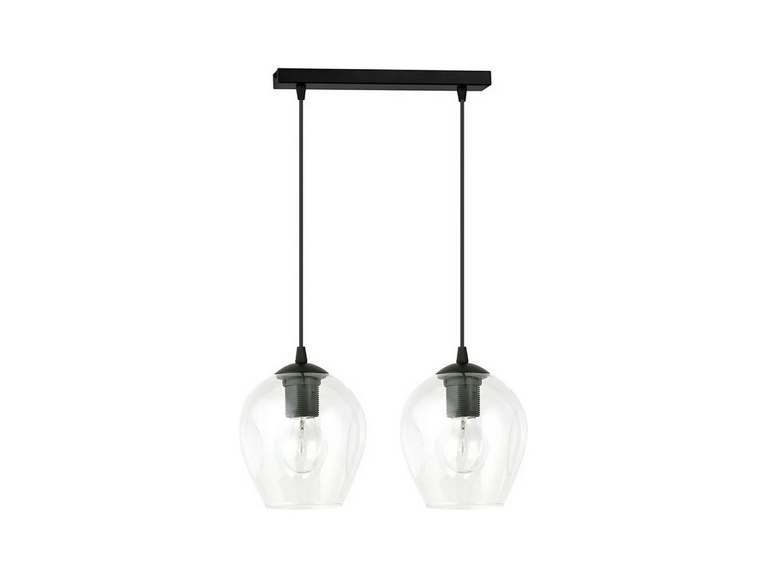Lampada a Sospensione Istar, Nero, 40x100x14 cm, EPIKASA