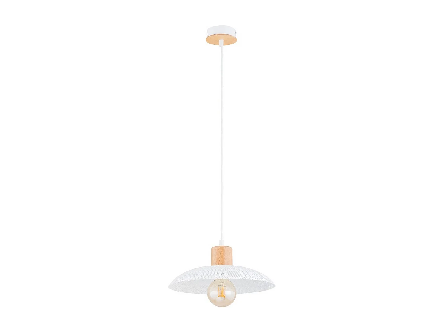 Hanglamp Kobe, Wit, 30x100x30 cm, Seven Design