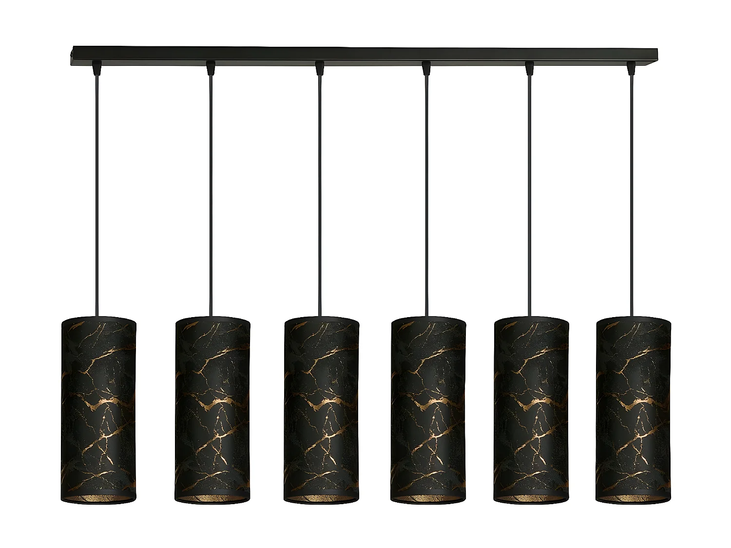 Suspension Karli, Noir, 95x100x6 cm, Seven Design