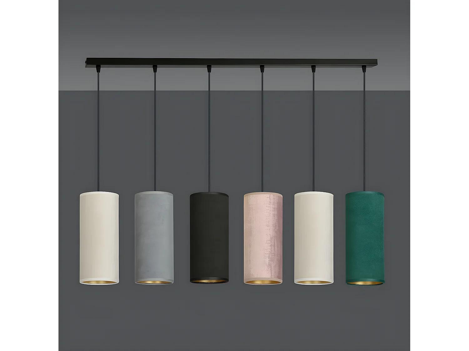 Suspension Bente, Multicouleur, 95x100x6 cm, Seven Design