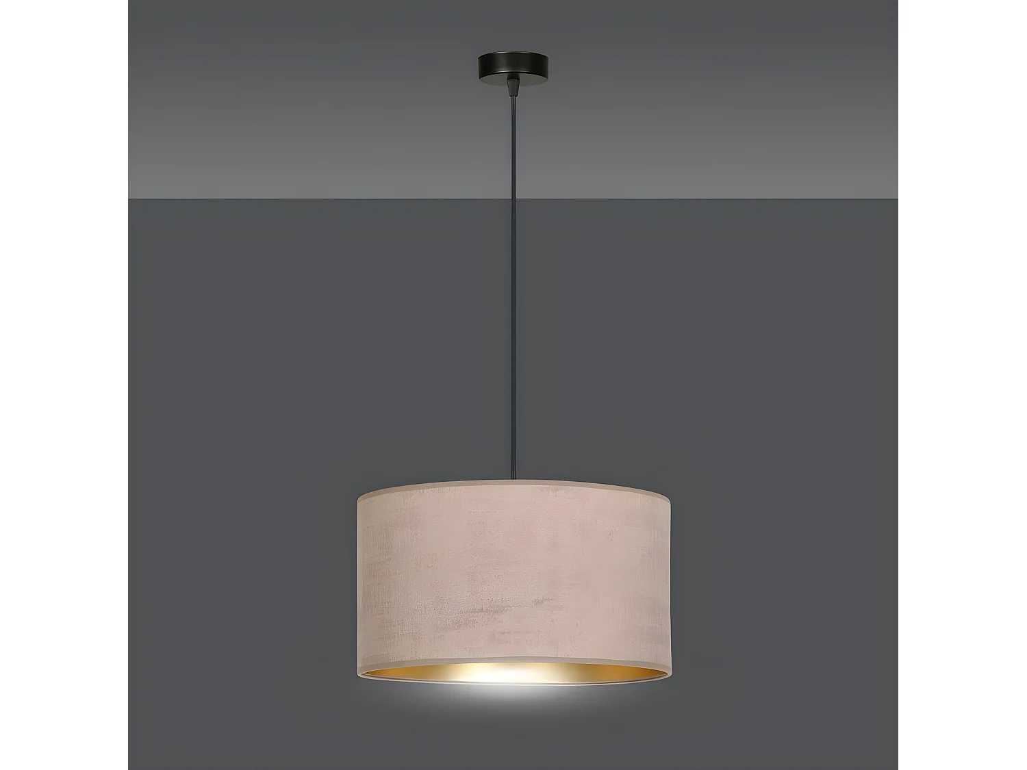 Suspension Hilde, Rose, 35x100x35 cm, EPIKASA