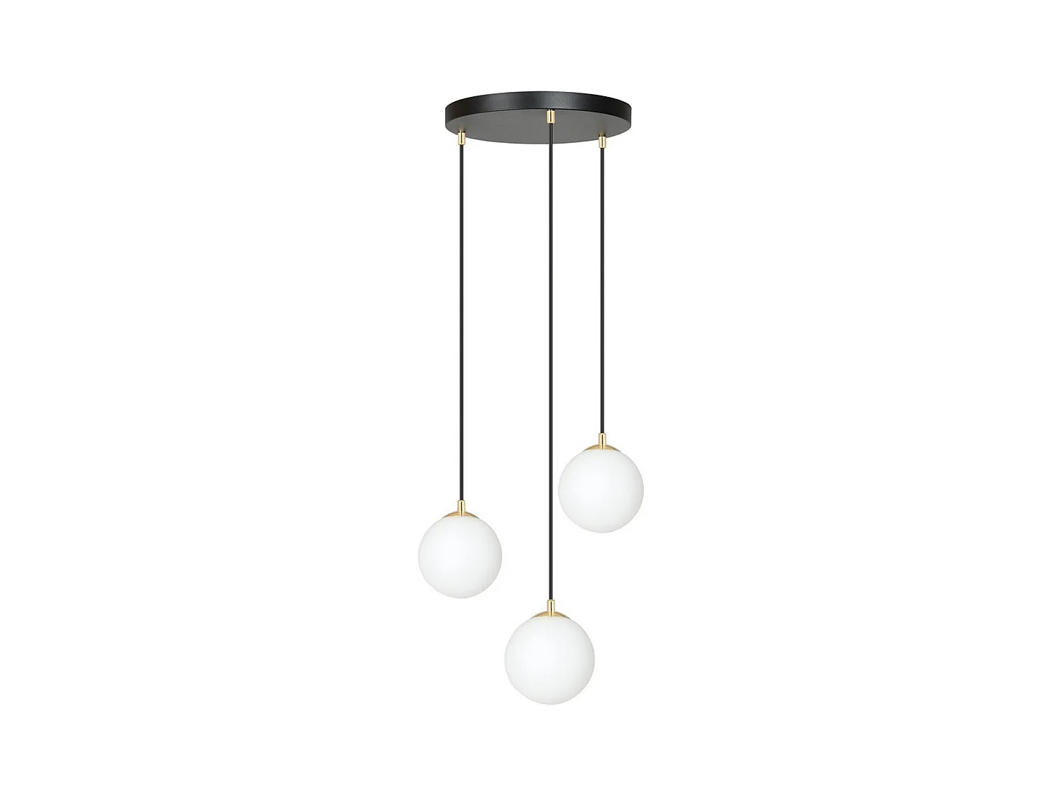 Hanglamp Royal, Zwart, 40x100x40 cm, EPIKASA