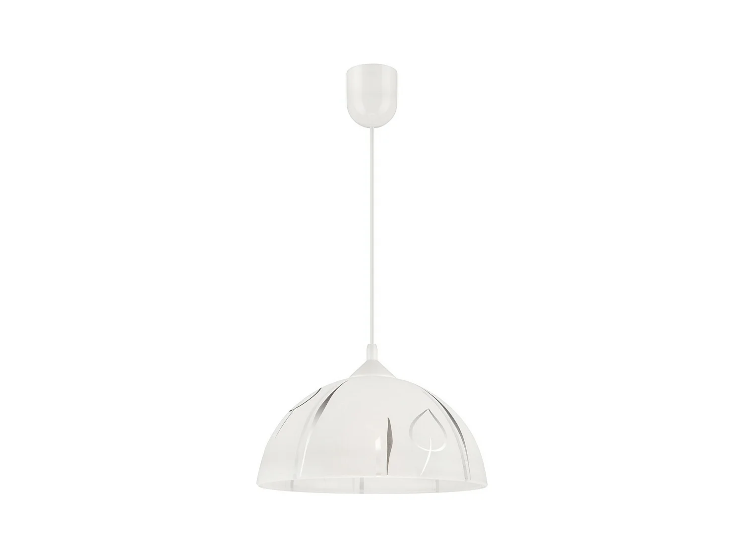 Suspension Marcy, Argent, 30x30x70 cm, EPIKASA