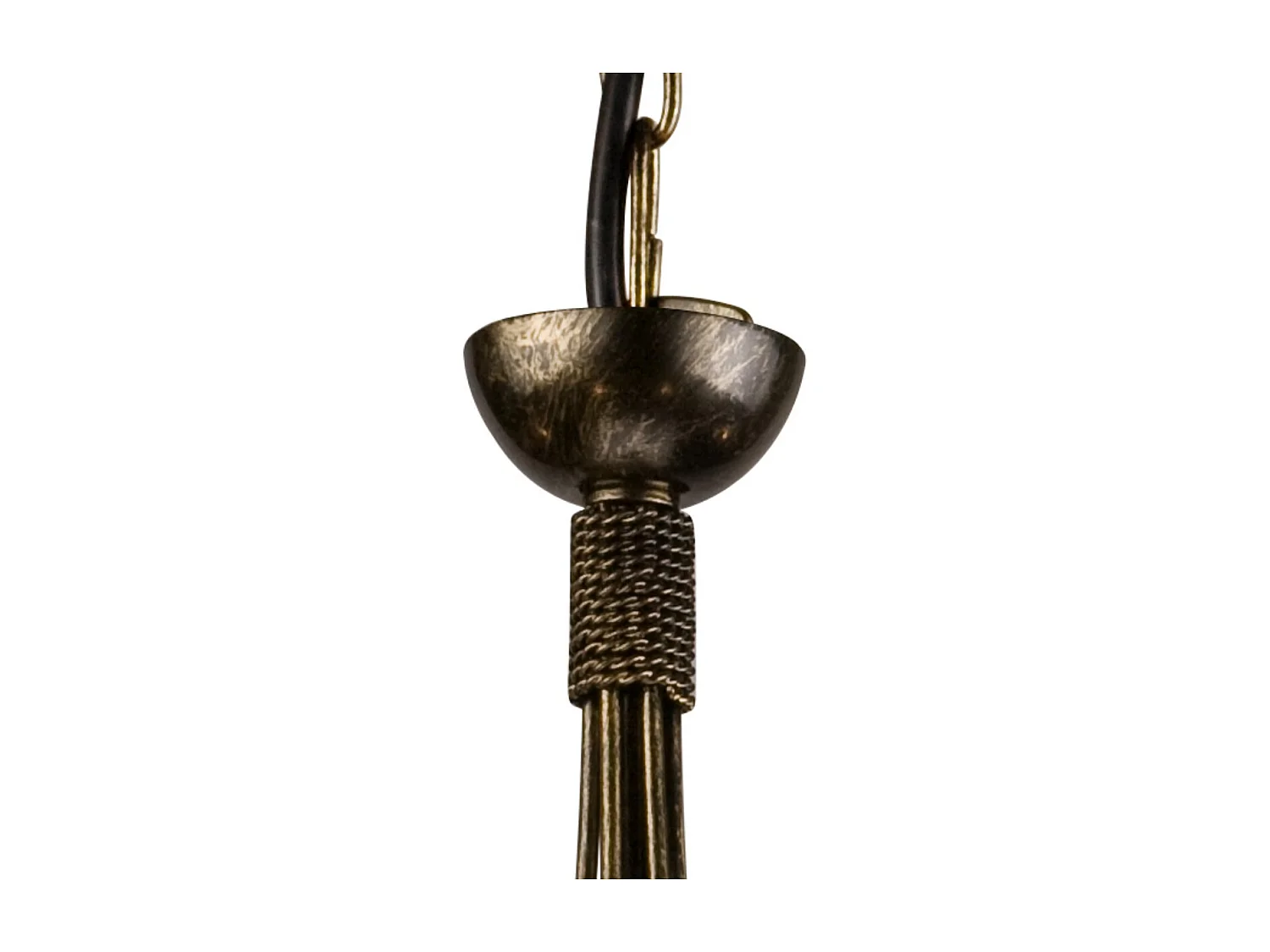 Candeeiro Suspenso Donato, Preto, 57x57x72 cm, EPIKASA