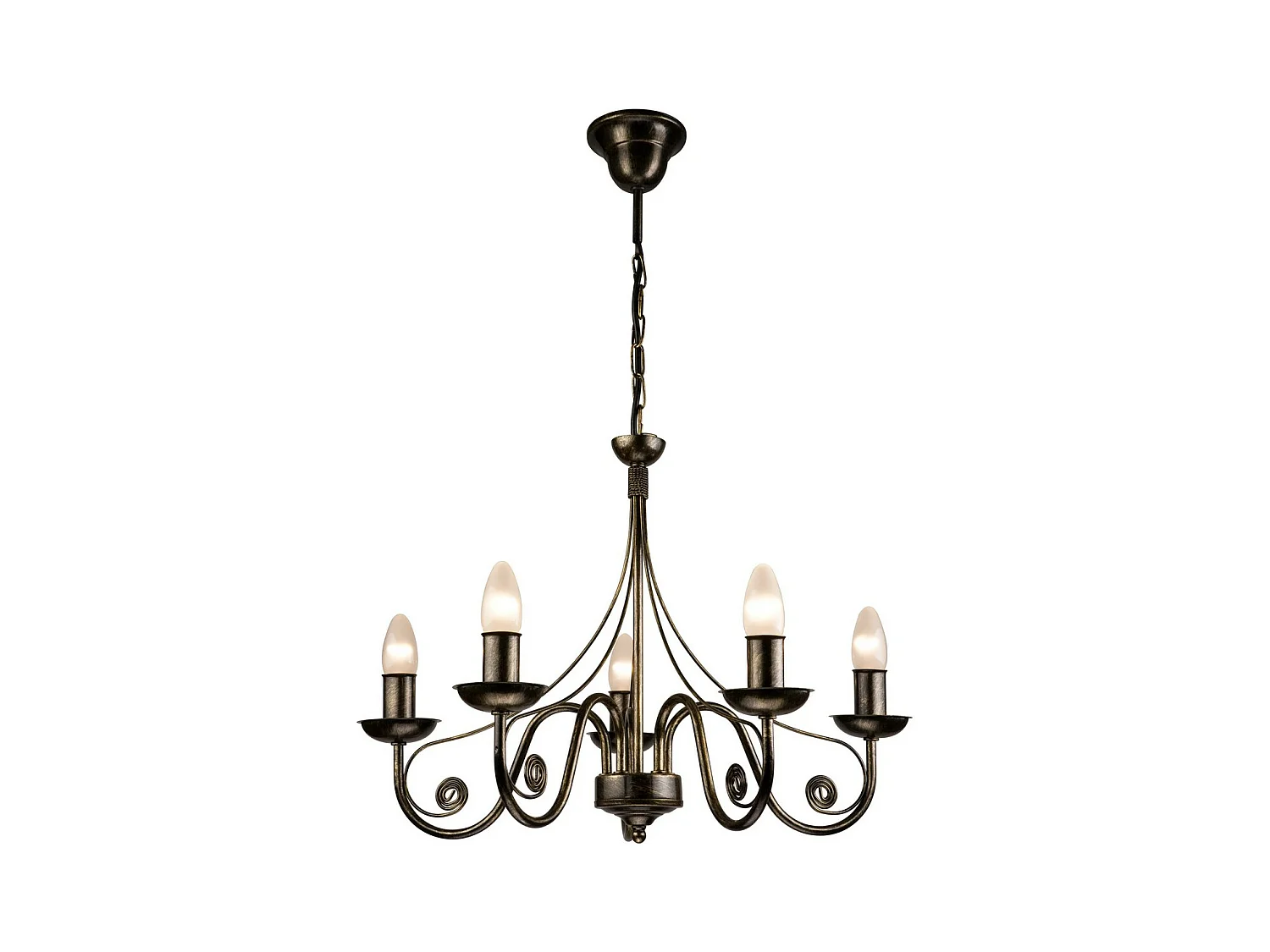 Suspension Donato, Noir, 57x57x72 cm, EPIKASA