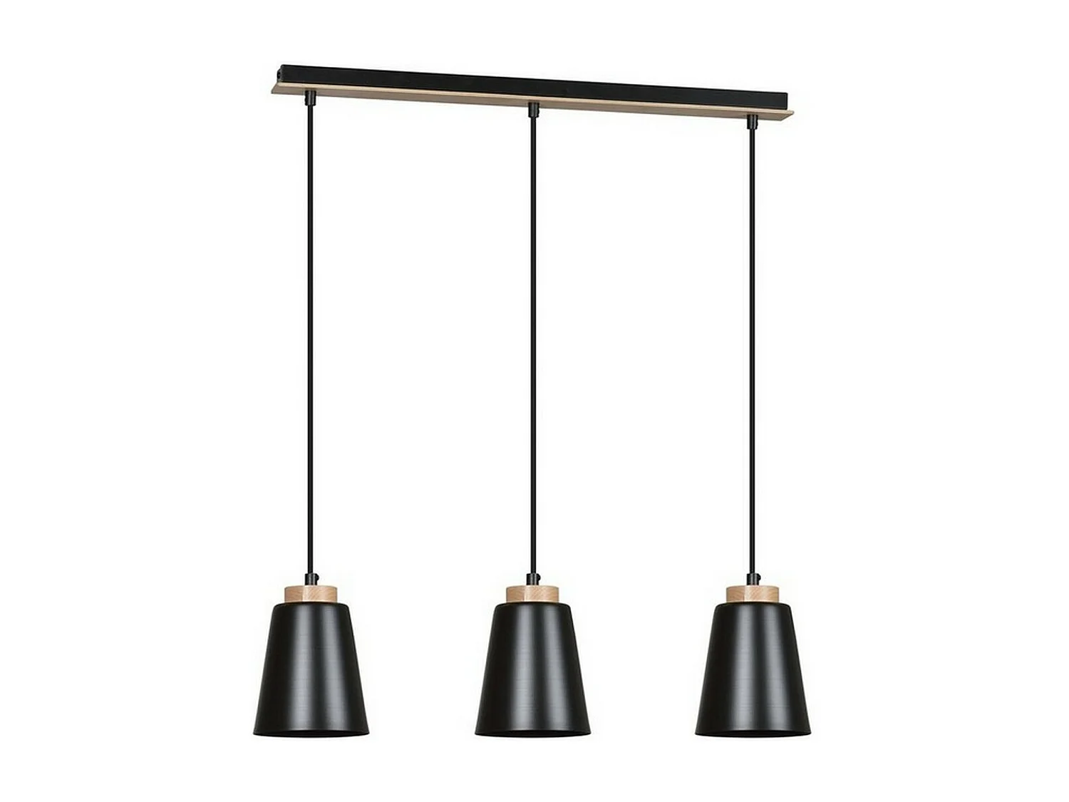 Suspension Bolero, Noir, 66x100x14 cm, EPIKASA