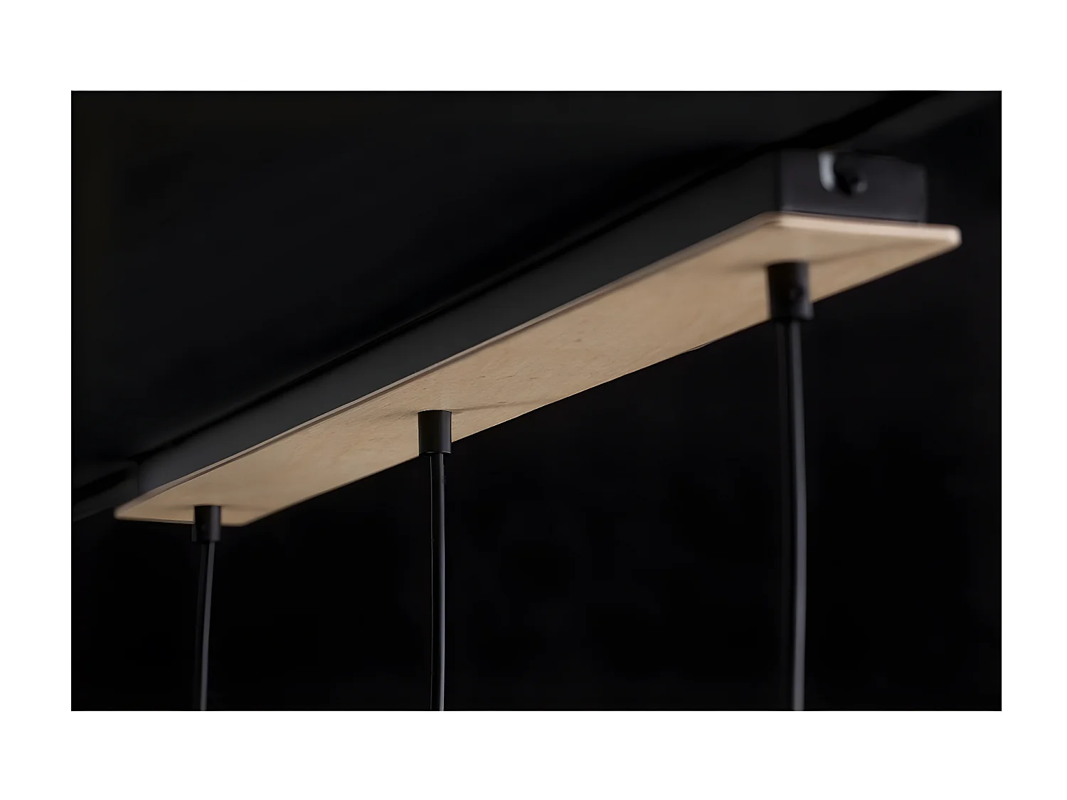 Suspension Bolero, Noir, 66x100x14 cm, EPIKASA