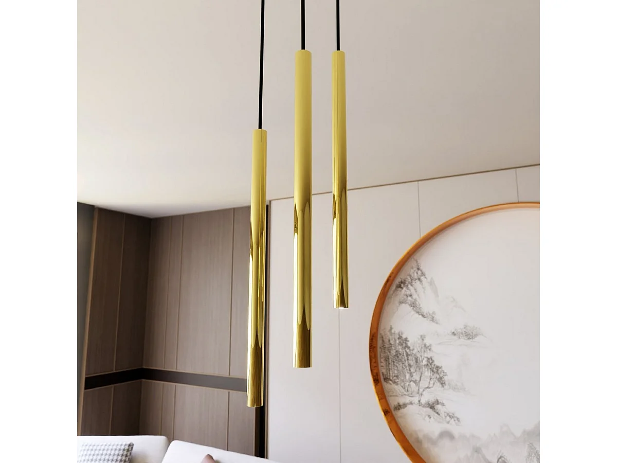 Suspension Luca, Noir, 58x58x100 cm, Seven Design