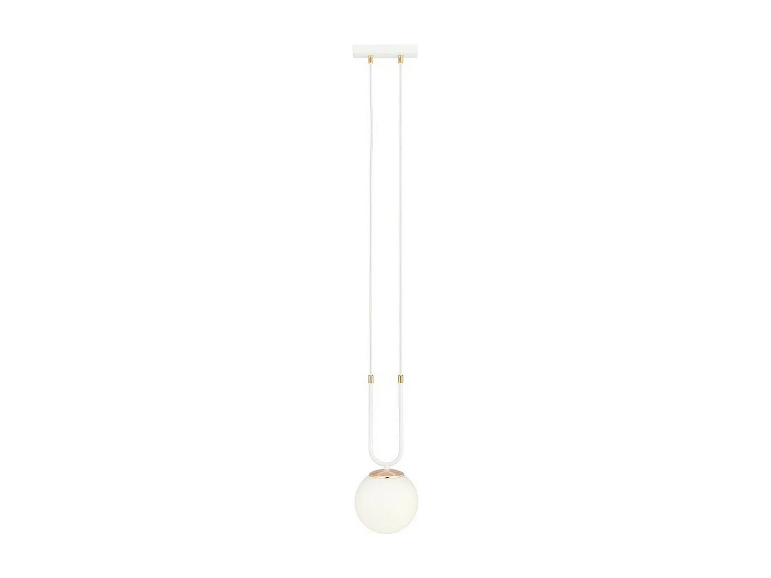 Suspension Glam 6, Blanc, 15x115x15 cm, Seven Design