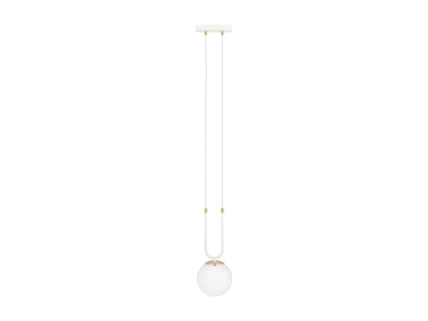 Suspension Glam 6, Blanc, 15x115x15 cm, Seven Design
