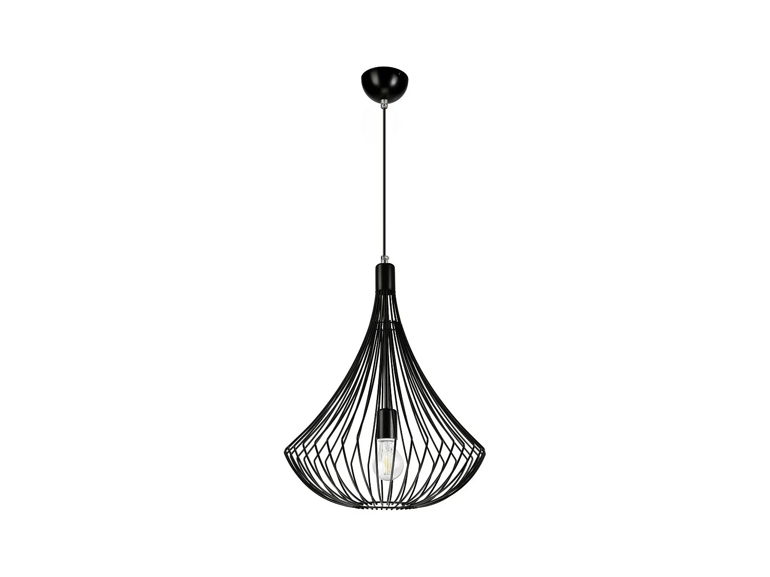 Suspension Balerina, Noir, 38x38x90 cm, EPIKASA