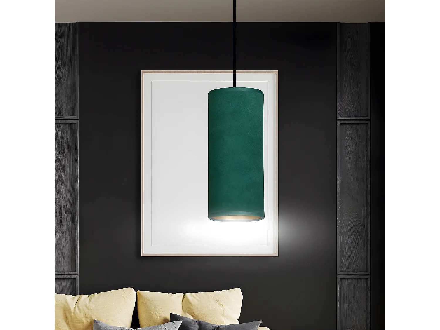 Suspension Bente, Vert, 10x100x6 cm, EPIKASA