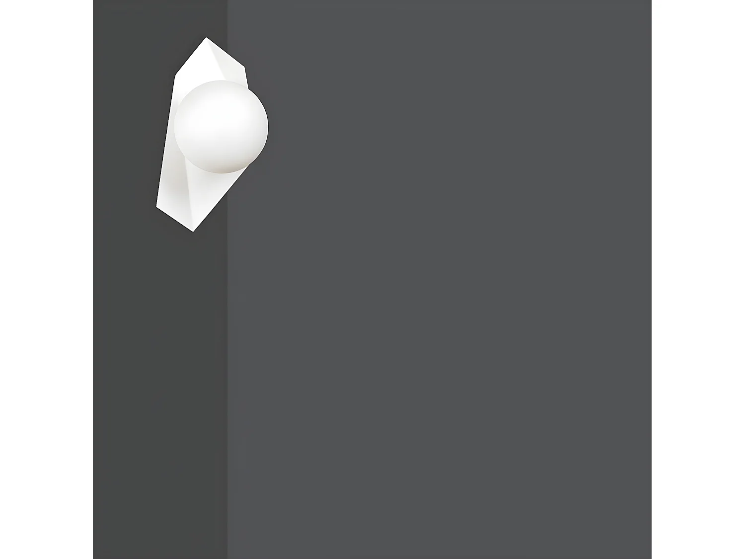 Wandlamp Drifton, Wit, 20x30x16 cm, EPIKASA