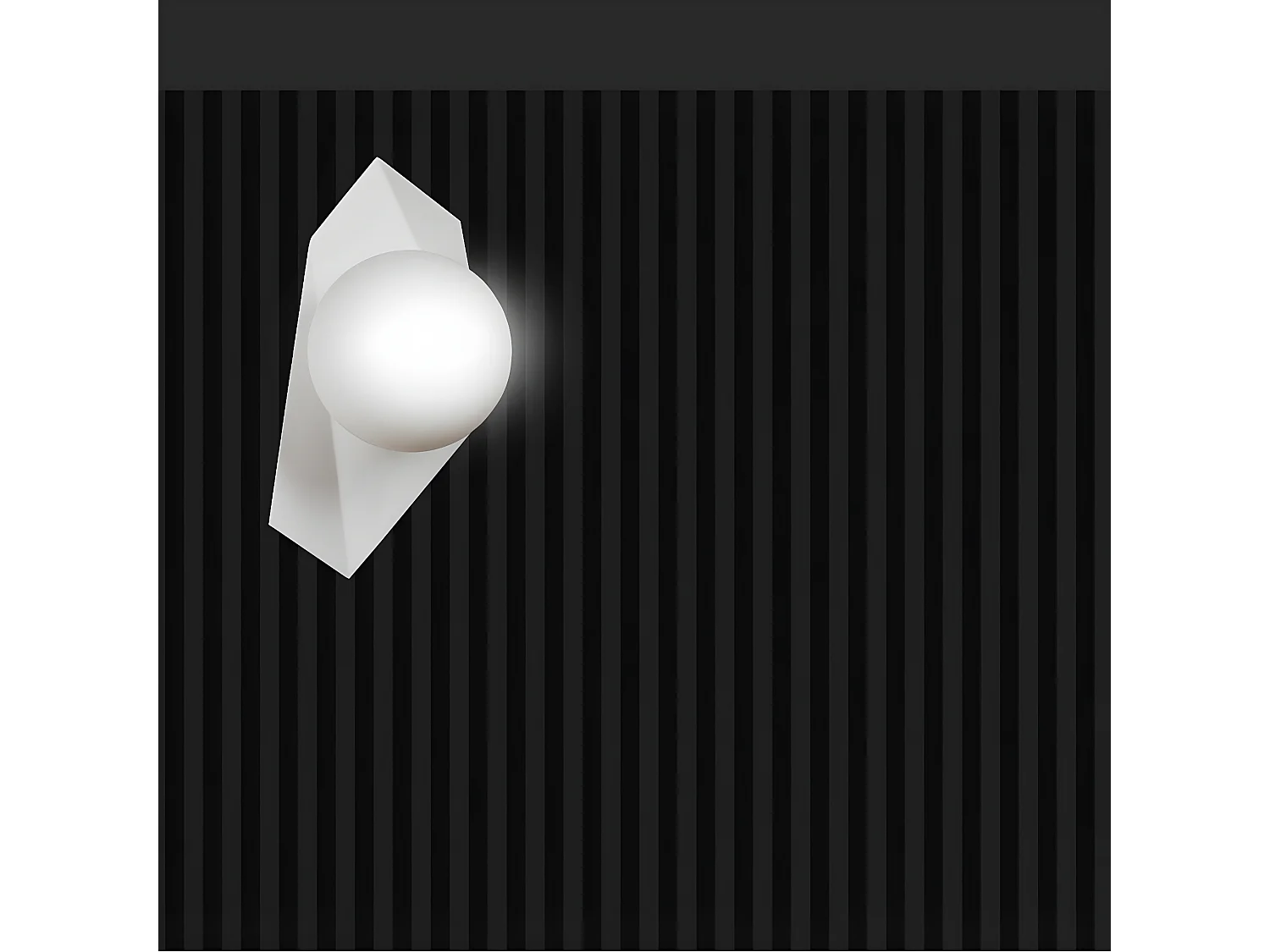 Applique Drifton, Blanc, 20x30x16 cm, Seven Design