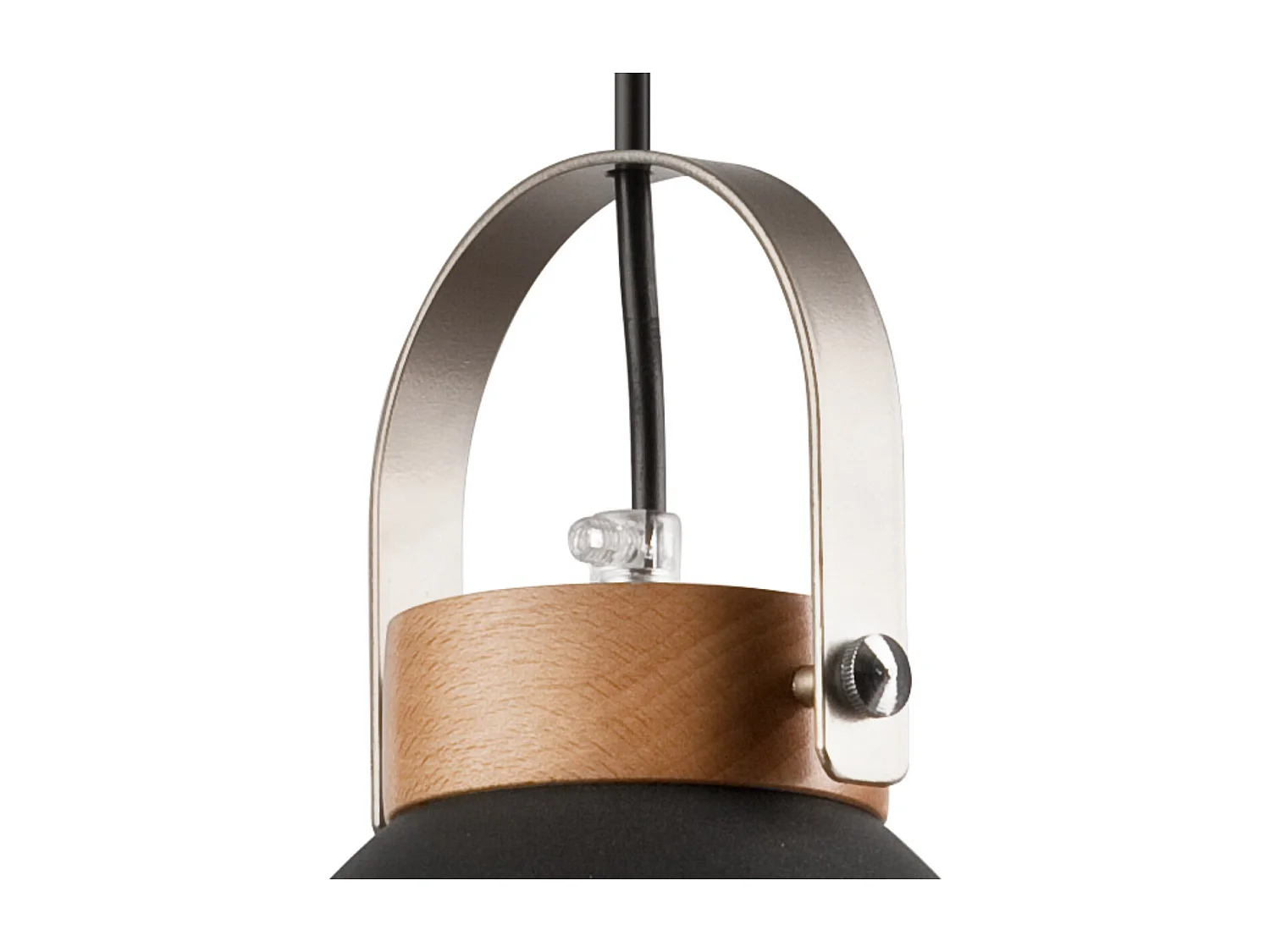 Candeeiro Suspenso Danielle, Cinzento, 18x18x81 cm, Seven Design