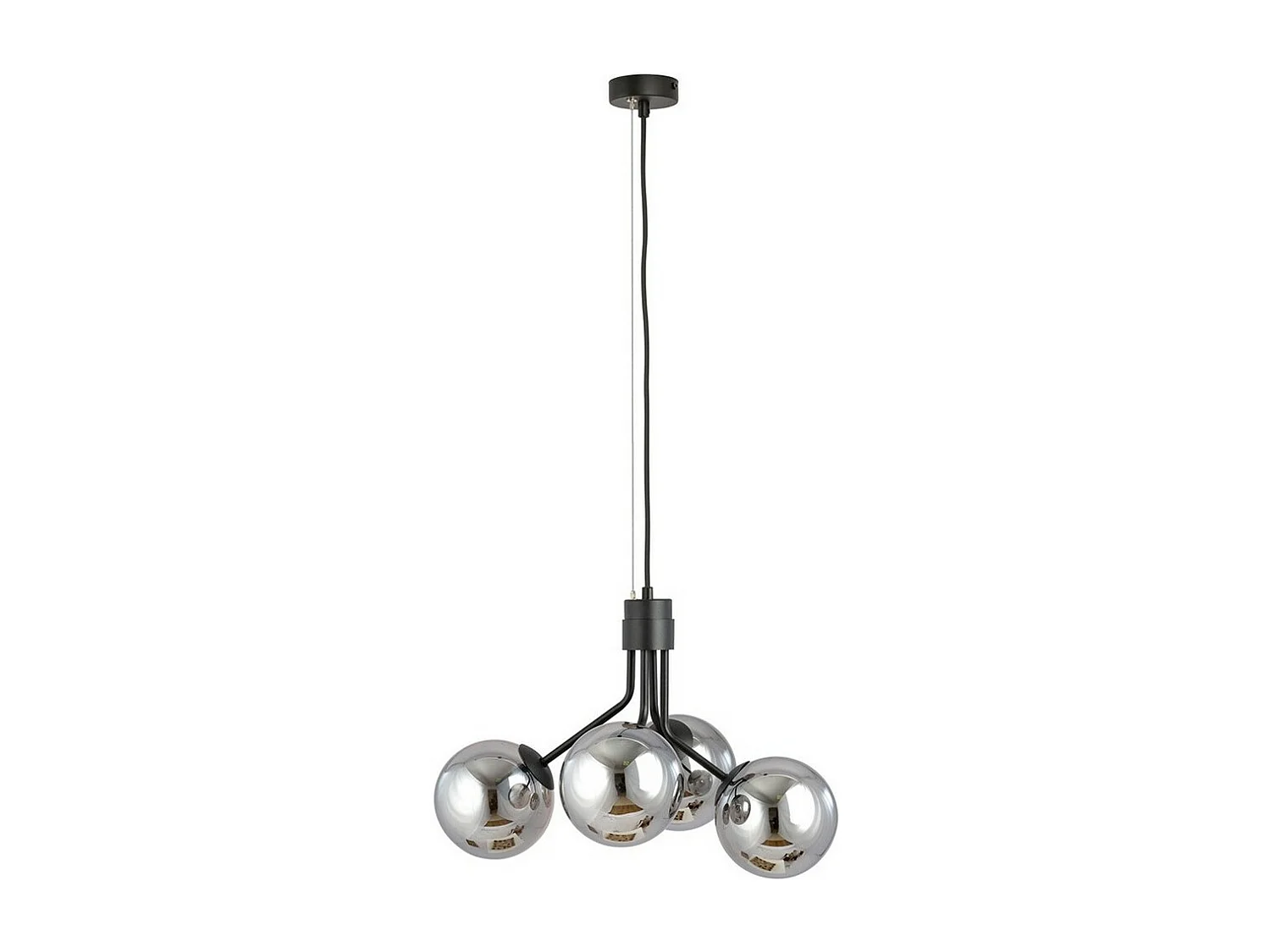 Candeeiro Suspenso Nova, Cinzento, 46x100x46 cm, EPIKASA