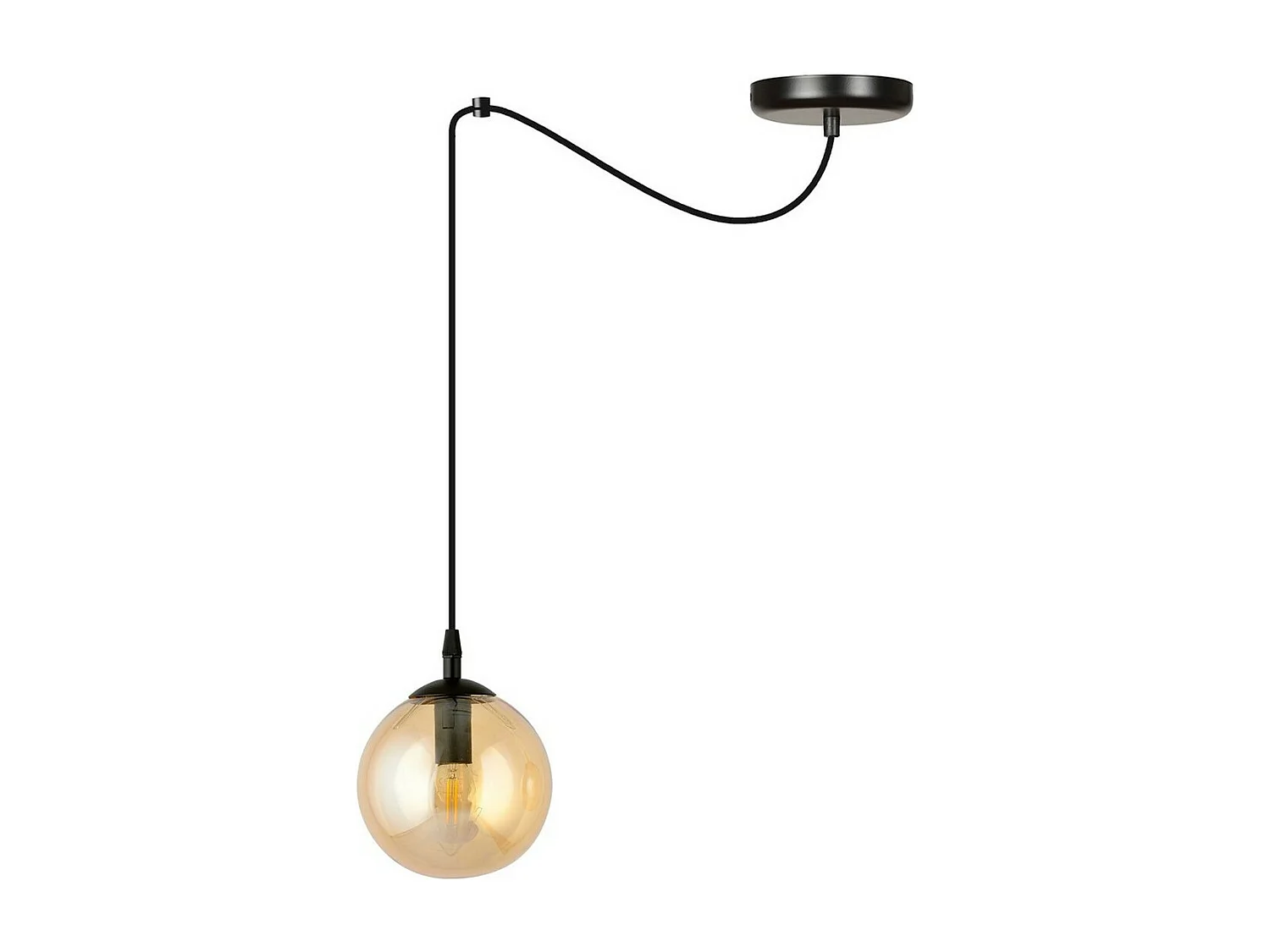 Suspension Gigi, Ambre, 200x200x14 cm, Seven Design