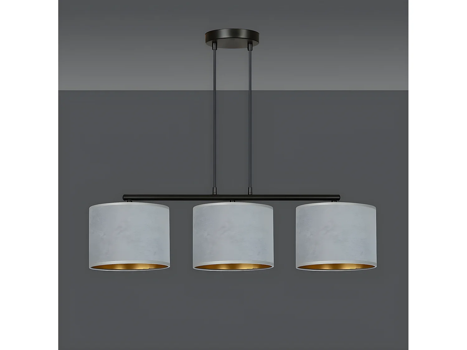 Suspension Hilde, Gris, 72x100x18 cm, EPIKASA