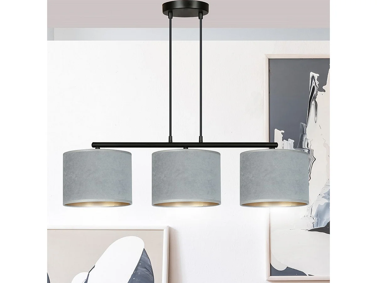 Suspension Hilde, Gris, 72x100x18 cm, EPIKASA