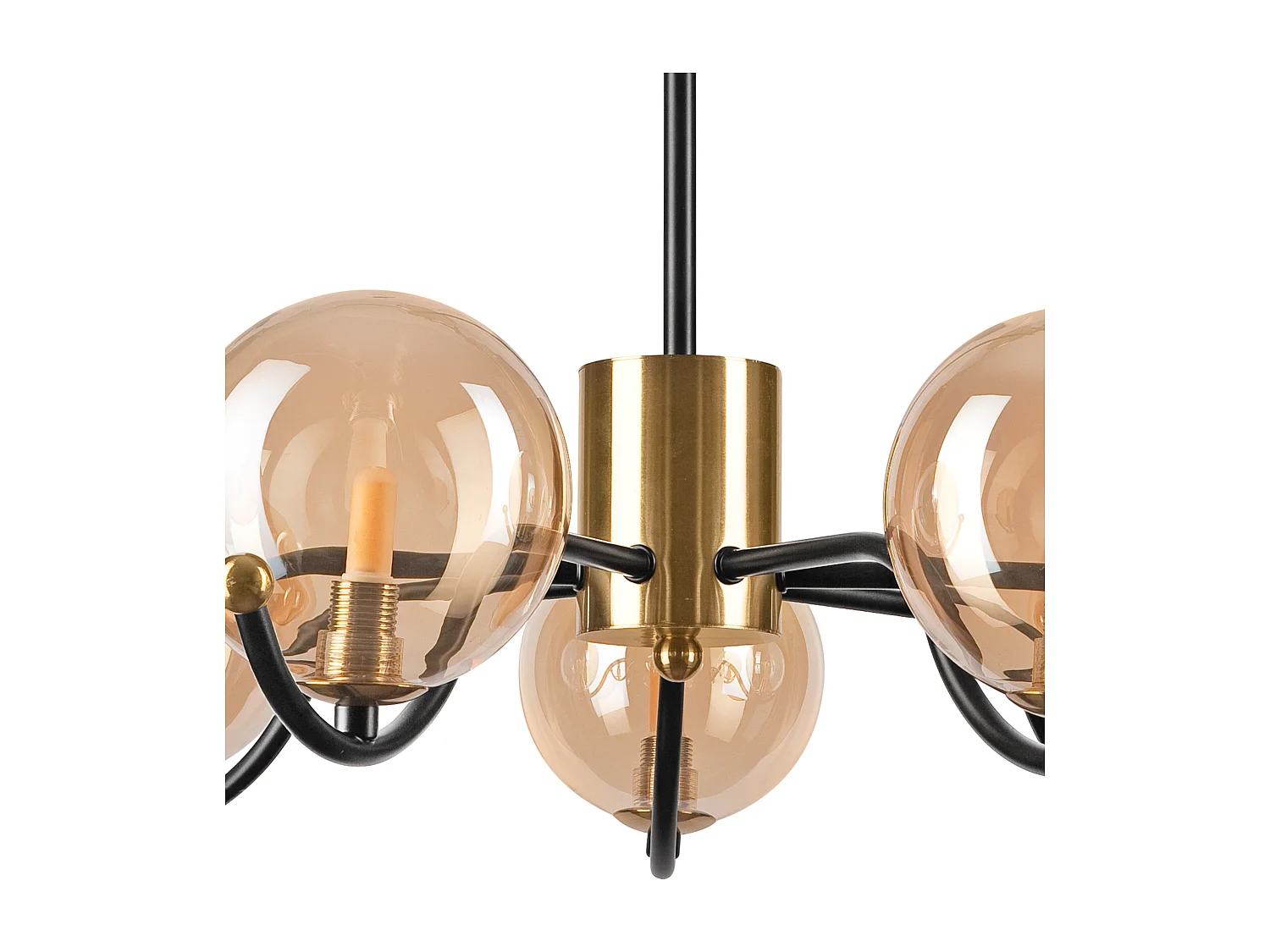 Hanglamp Georgia, Goud, 66x66x48,5 cm, Seven Design