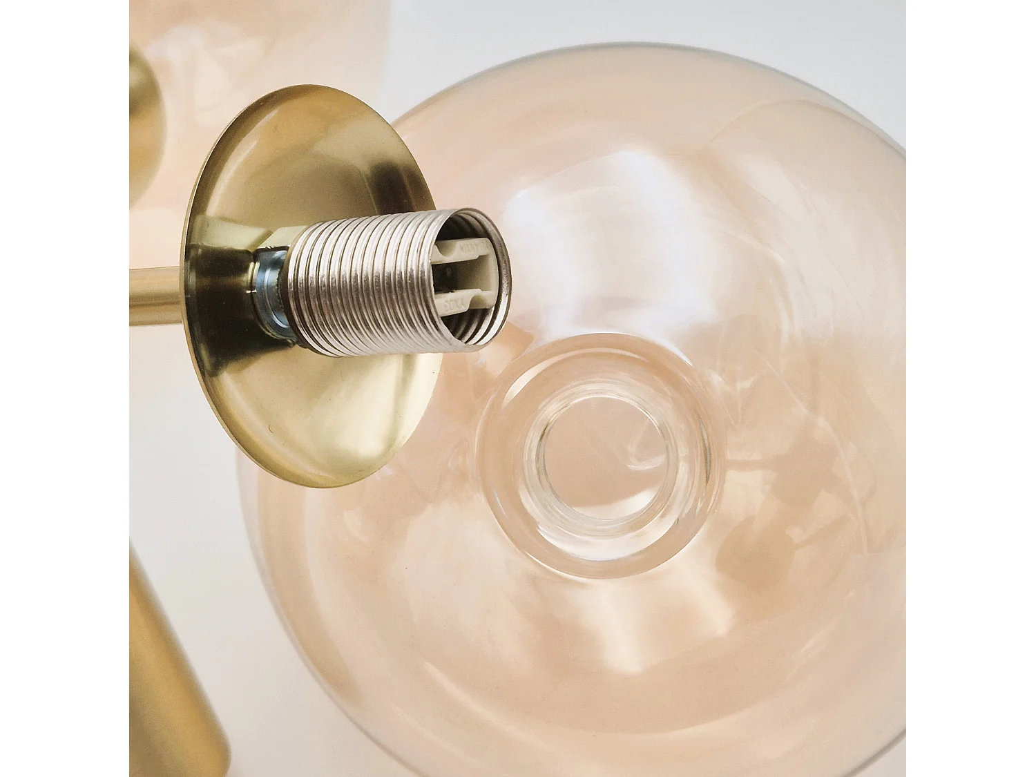 Hanglamp Georgia, Goud, 66x66x48,5 cm, Seven Design