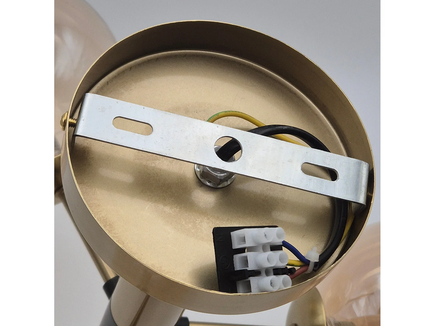 Hanglamp Georgia, Goud, 66x66x48,5 cm, Seven Design