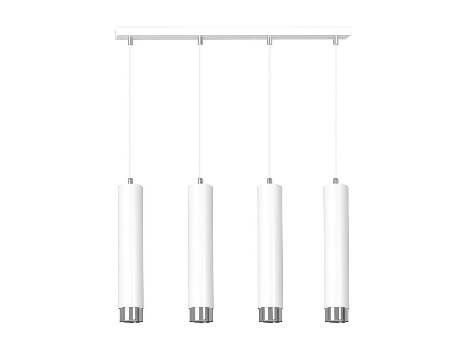 Suspension Kibo 8, Blanc, 60x100x6 cm, Seven Design