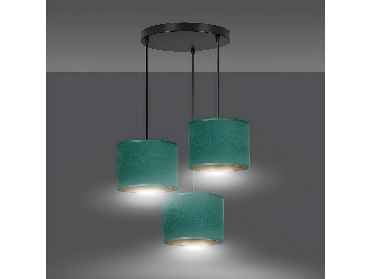 Suspension Hilde, Vert, 42x100x50 cm, EPIKASA