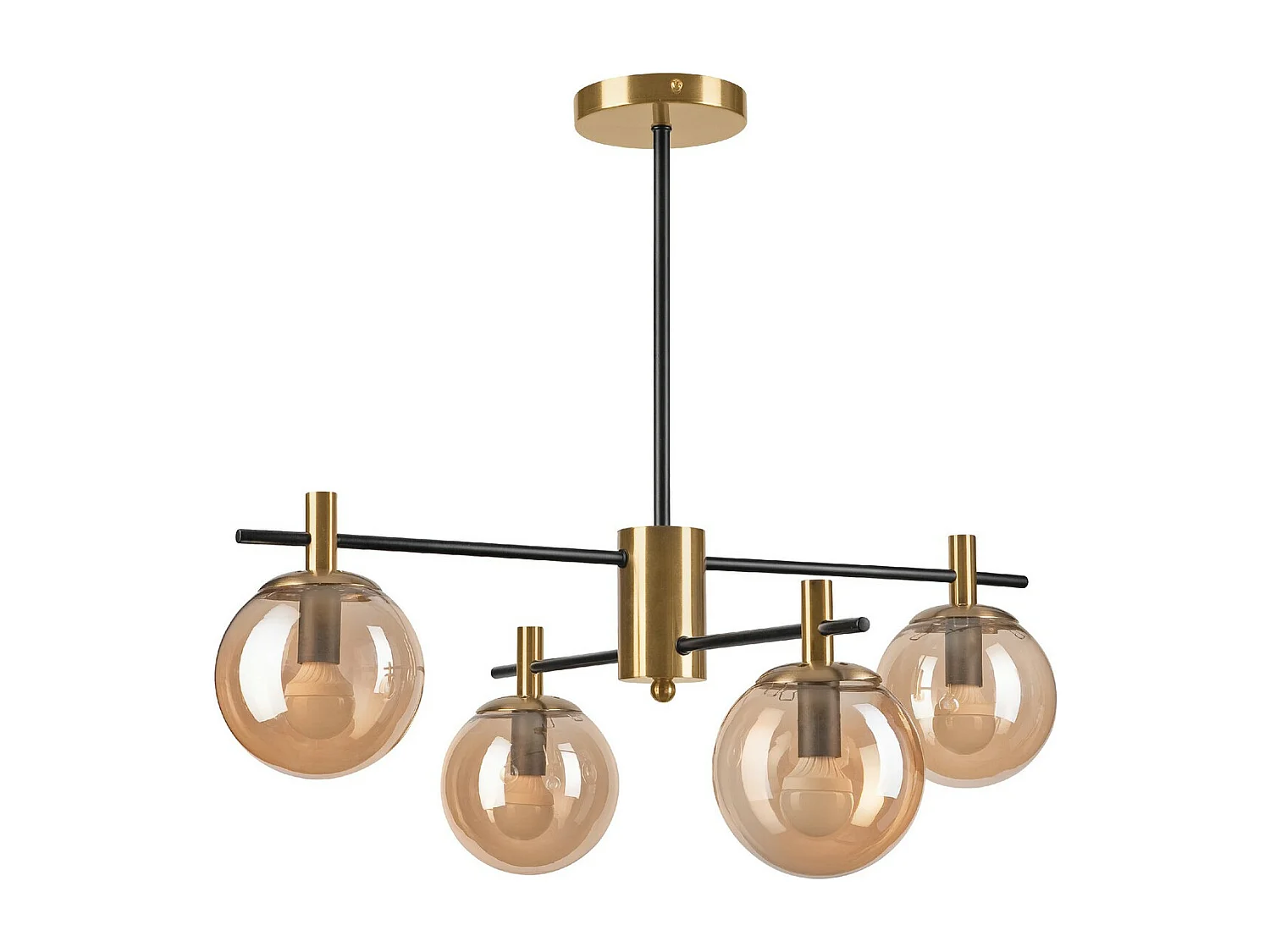 Suspension Lilou, Or, 61x51x53 cm, Seven Design