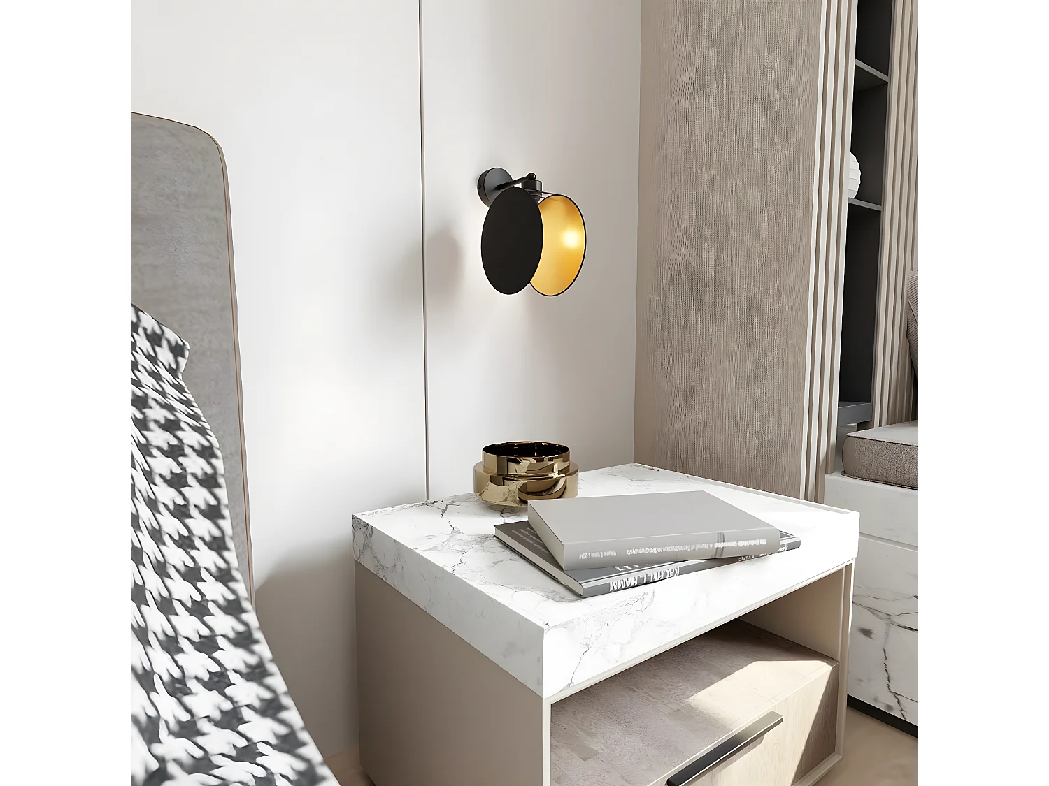 Applique Motif 3, Or, 20x26x22 cm, Seven Design