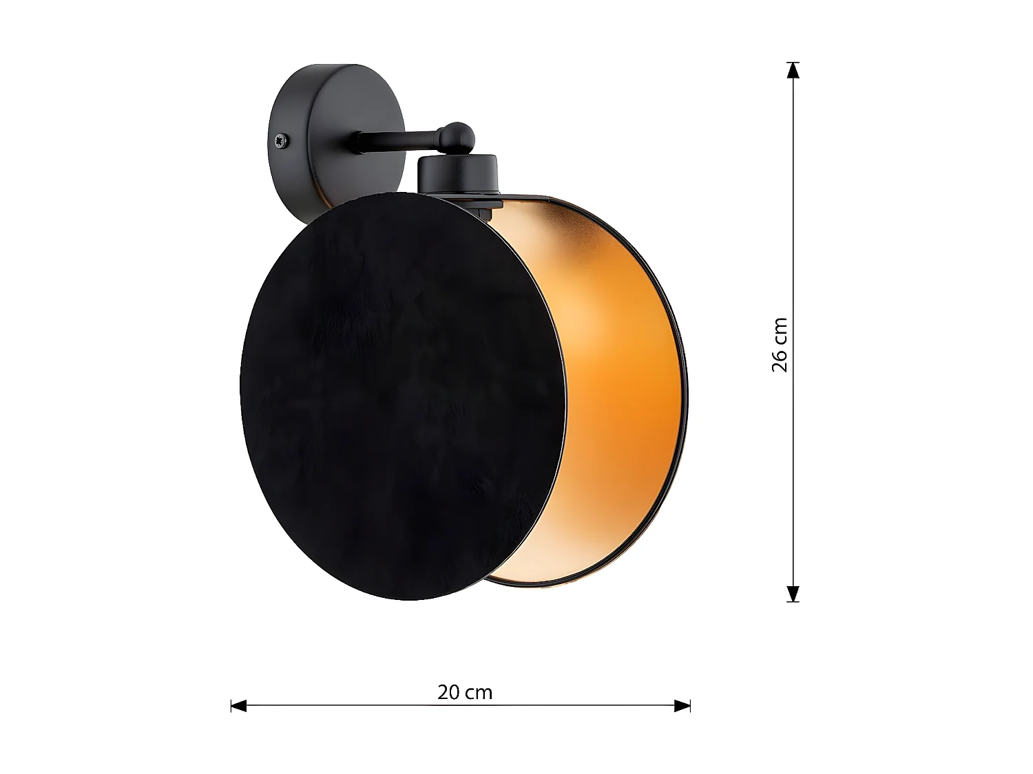 Applique Motif 3, Or, 20x26x22 cm, Seven Design