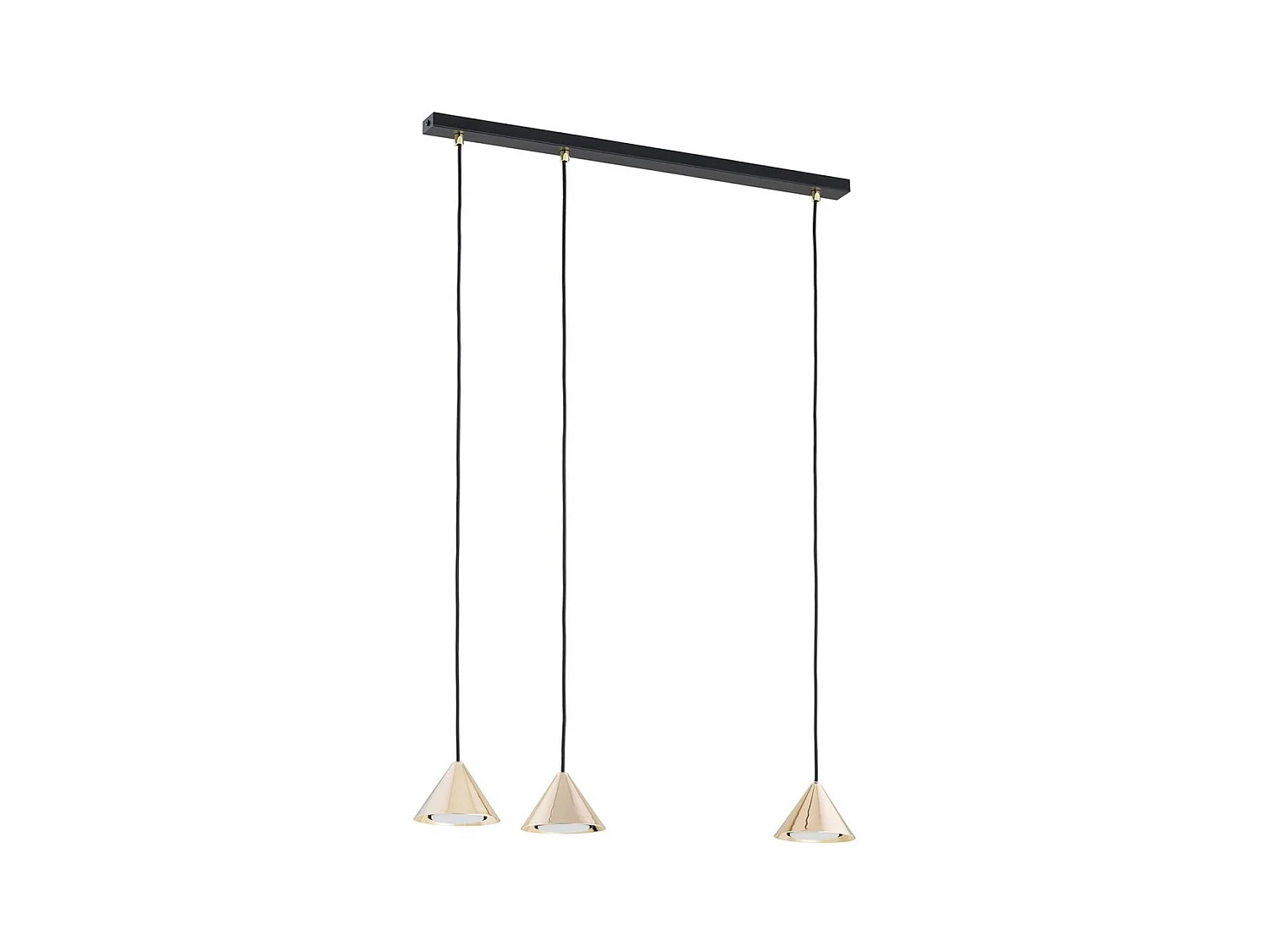 Lampada a Sospensione Elit, Nero, 70x100x12 cm, EPIKASA