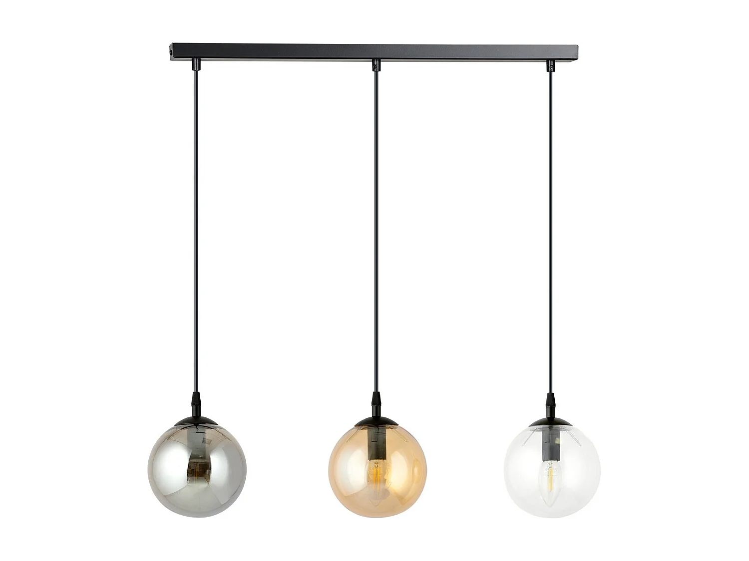 Suspension Cosmo, Noir, 70x100x14 cm, Seven Design