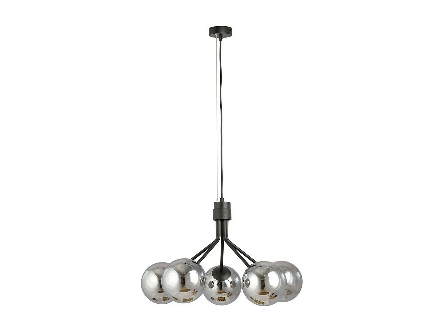Hanglamp Nova, Grijs, 57x100x46 cm, Seven Design