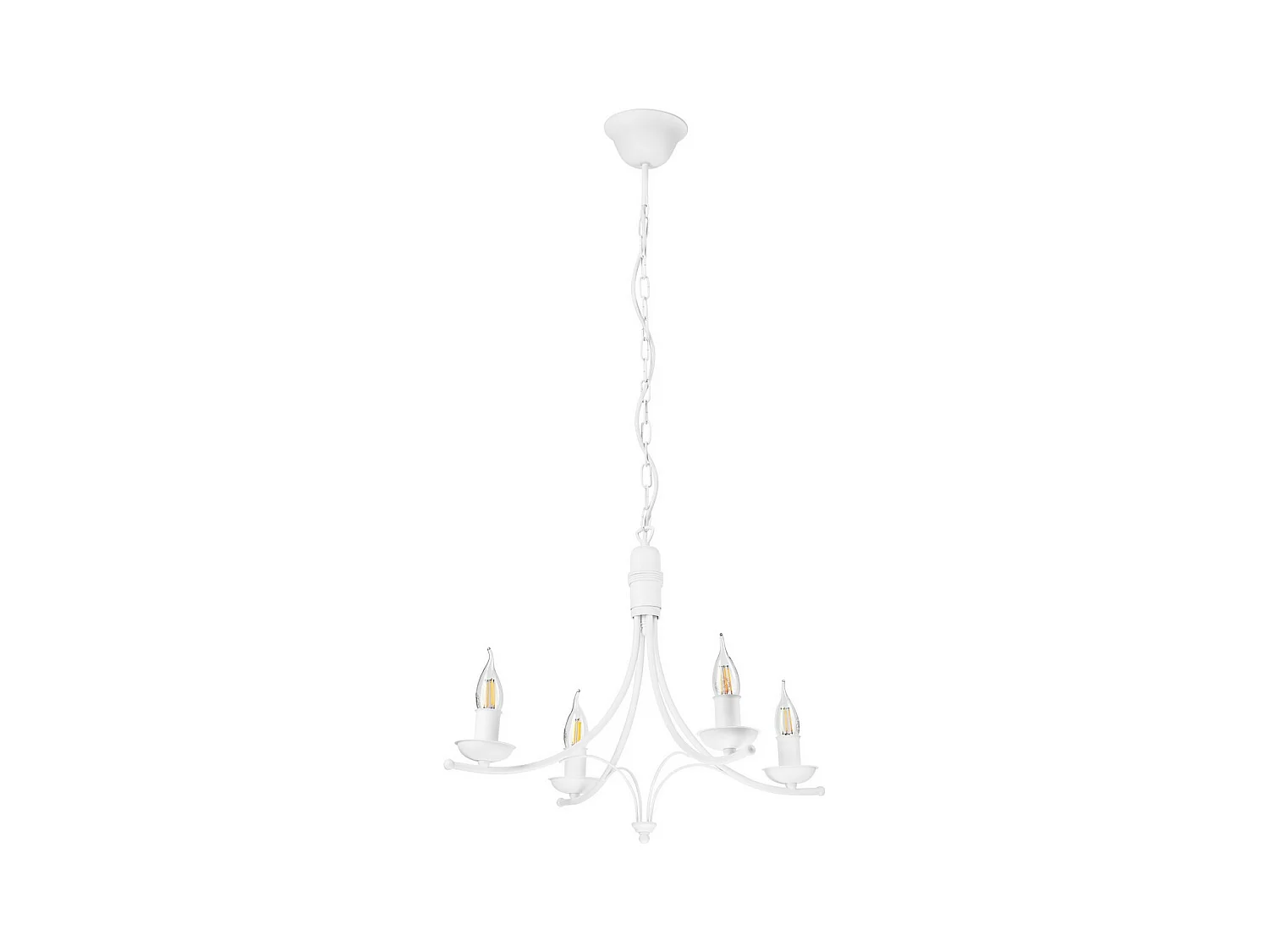 Suspension Luca, Blanc, 58x58x100 cm, EPIKASA